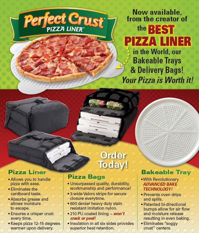Our Product Eliminates Soggy Pizza Crusts Perfect Crust